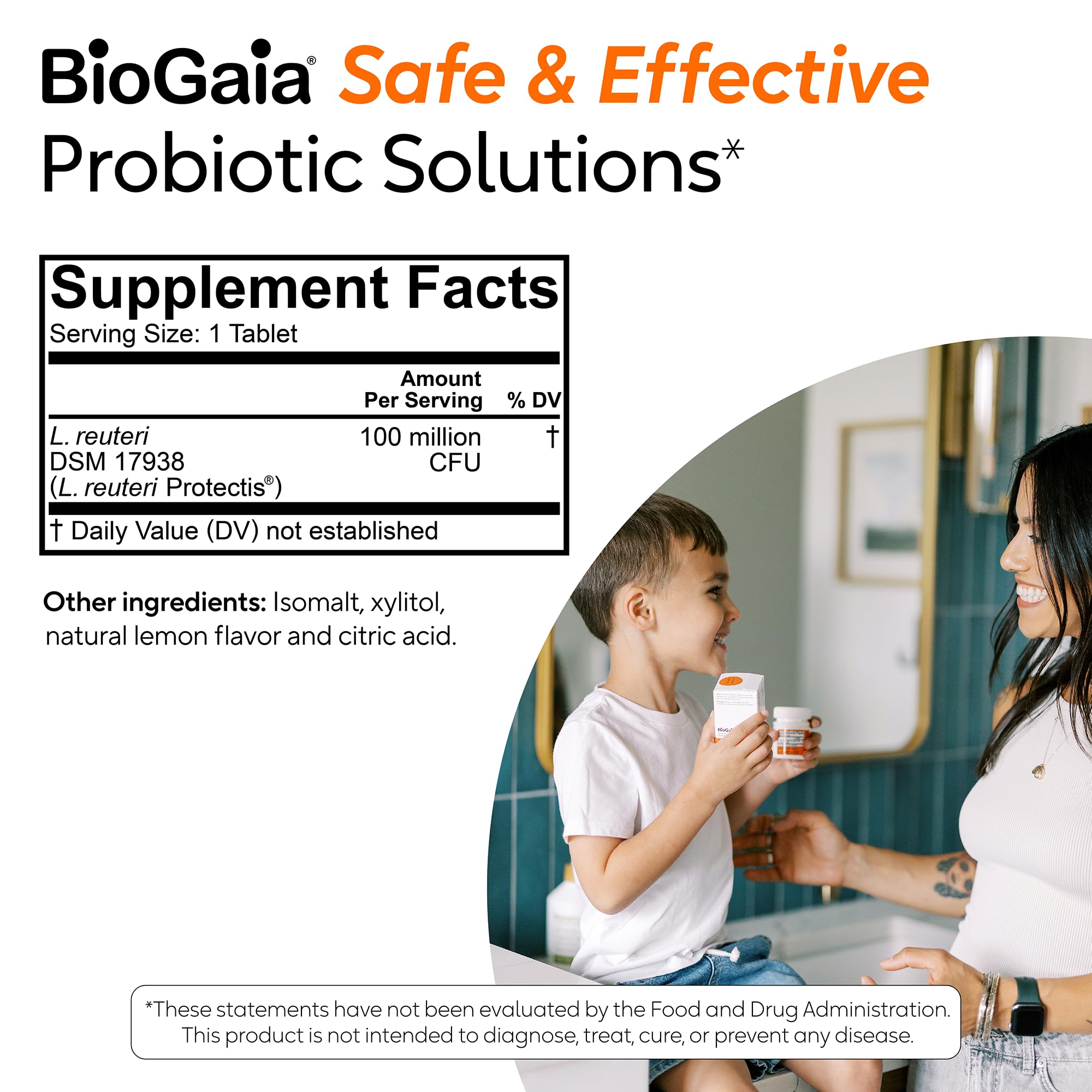 One tablet per day fits simple wellness routines for busy families.