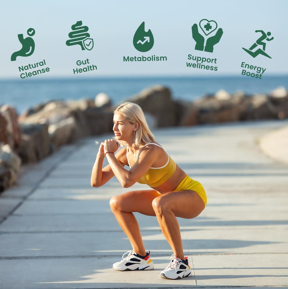 Biogenesis Chlorophyll Liquid bottle with peppermint flavour for easy daily energy