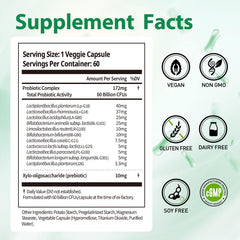 BioJhchang Probiotics 11-strains capsule highlights diverse gut-supporting strains.