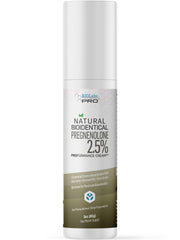 BIOLABS PRO Pregnenolone Cream unscented 2.5% in a compact tube for daily use.