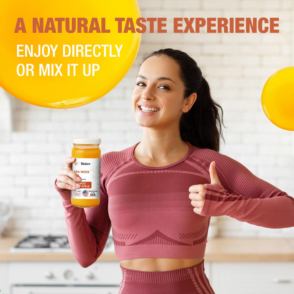 Biolore tropical mango pineapple flavor pairs with citrus or berries