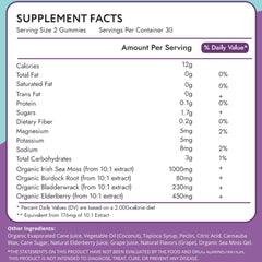 Biolore Sea Moss Gummies elderberry gummies for kids daily routine