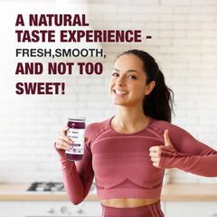 Biolore Sea Moss Gel Elderberry label close-up highlighting clean ingredients
