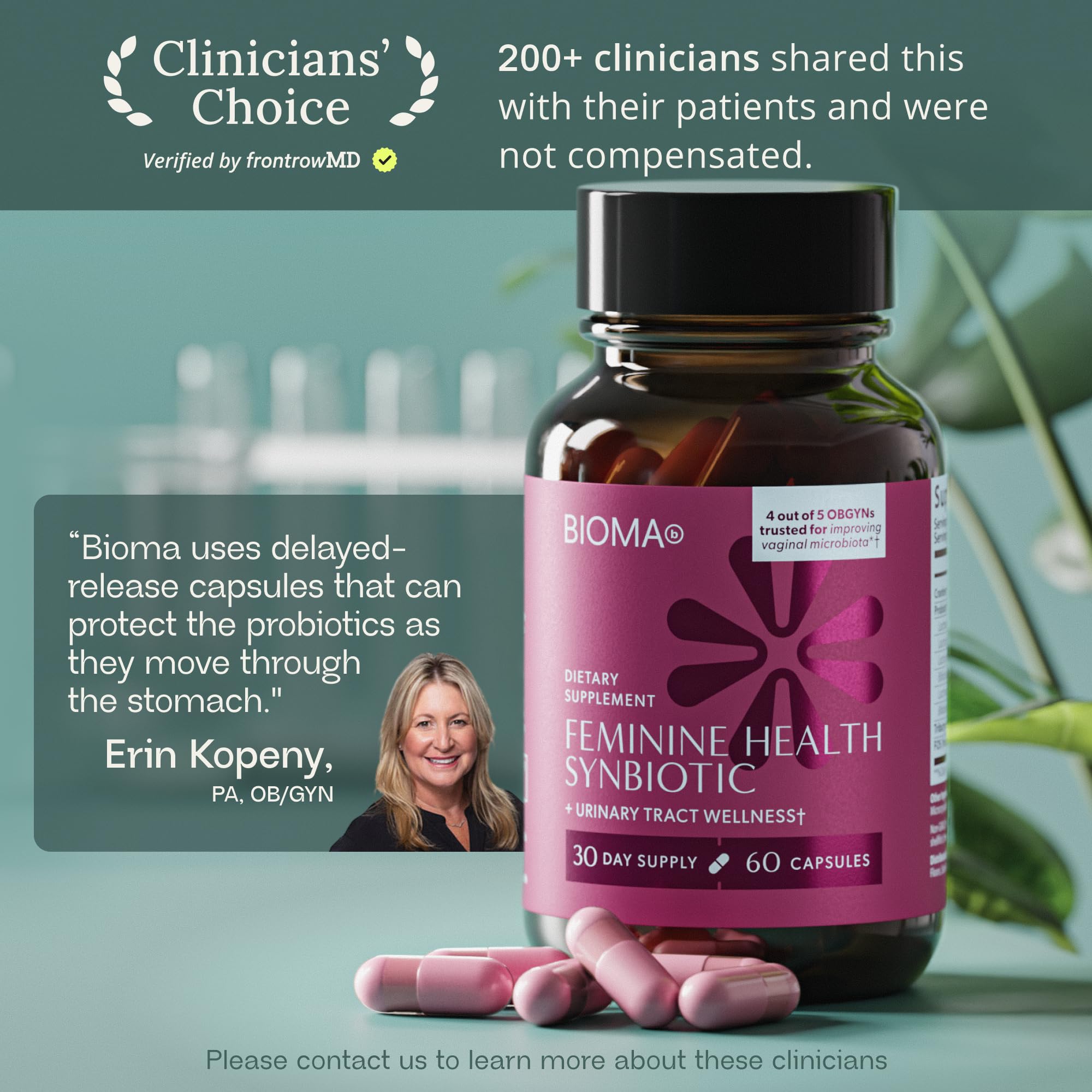 Bioma tributyrin illustration highlights gut environment support