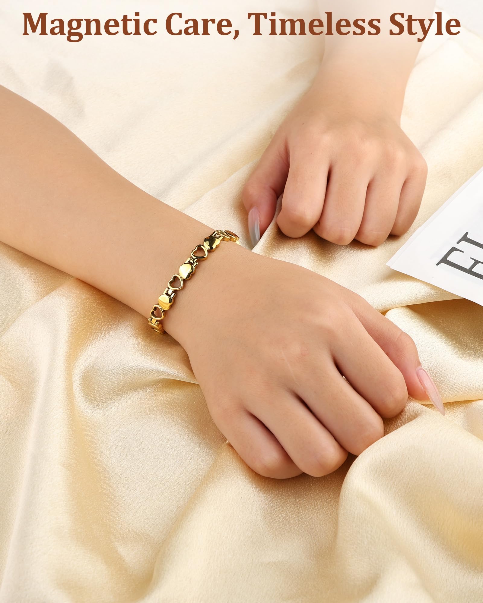 BioMag cleaning cloth helps keep the bracelet polished and looking new.