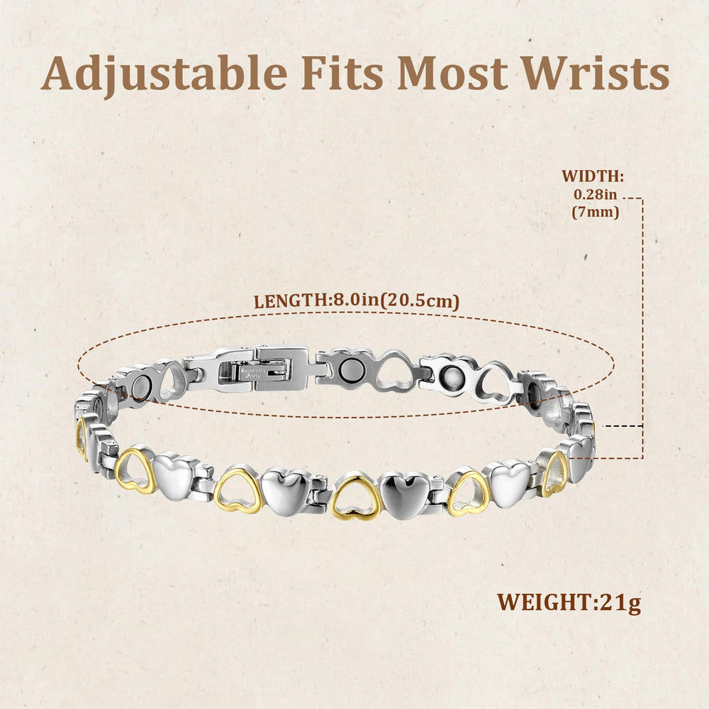 BioMag bracelet clasp and sizing tool shown for at-home resizing