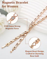 BioMag sizing tool included helps you adjust bracelet at home for a comfortable fit