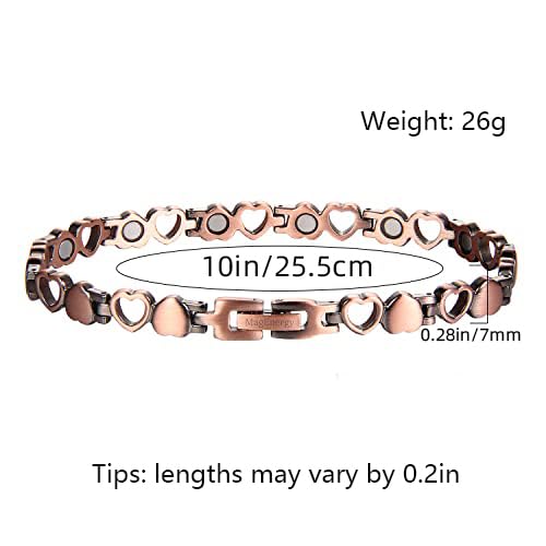 BioMag gift-ready copper anklet box, ideal for gifting a friend or mom.