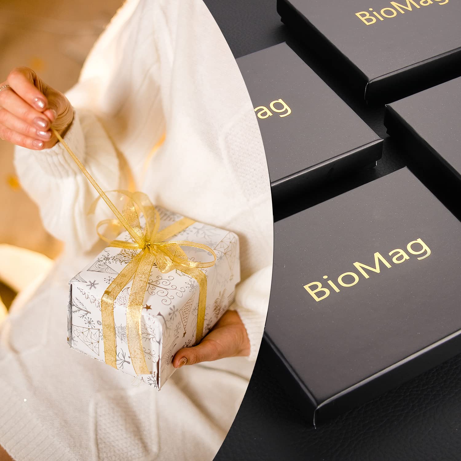 BioMag includes ring, box, and manual for easy gifting.