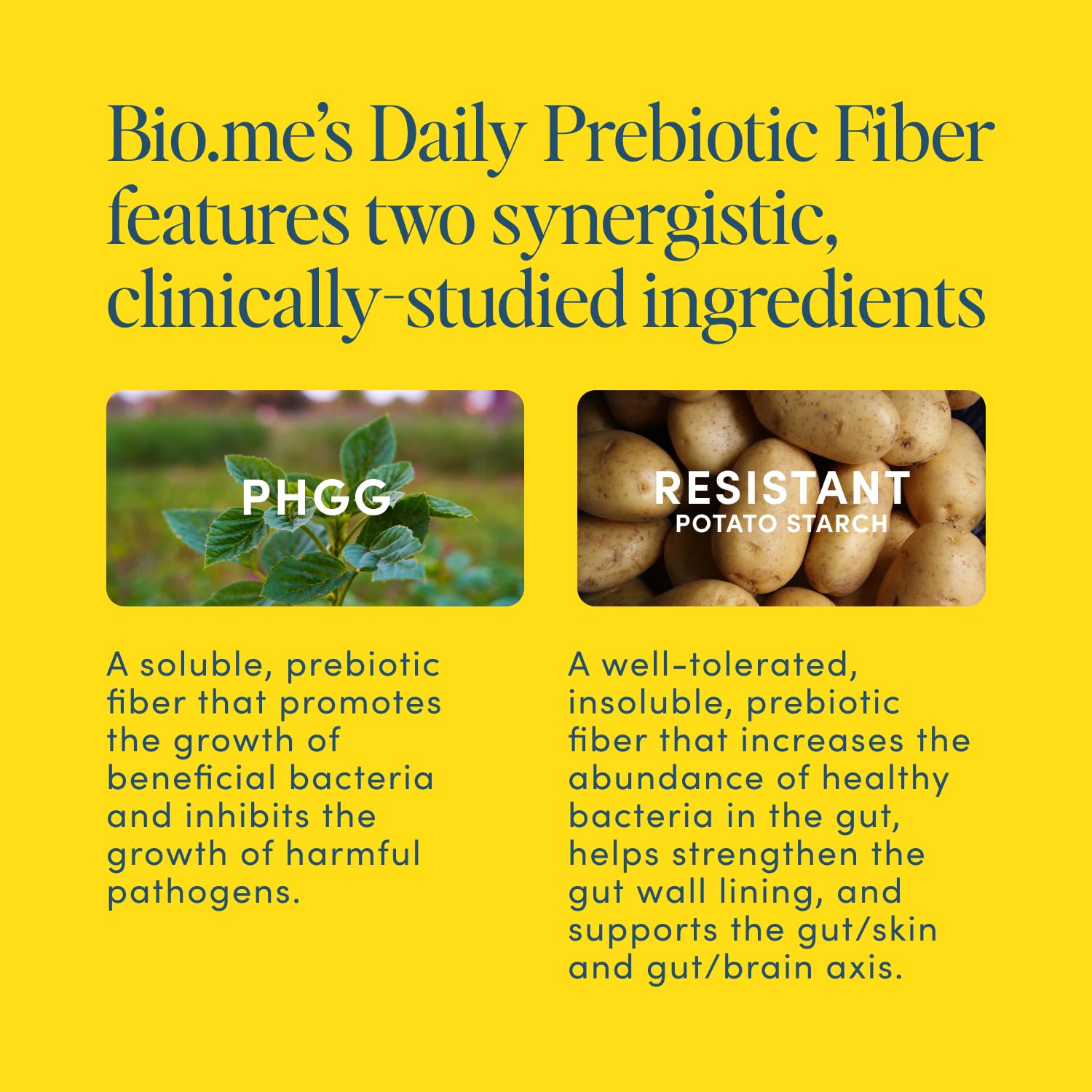 Dairy-free, gluten-free, and vegan icons on Bio.me packaging.