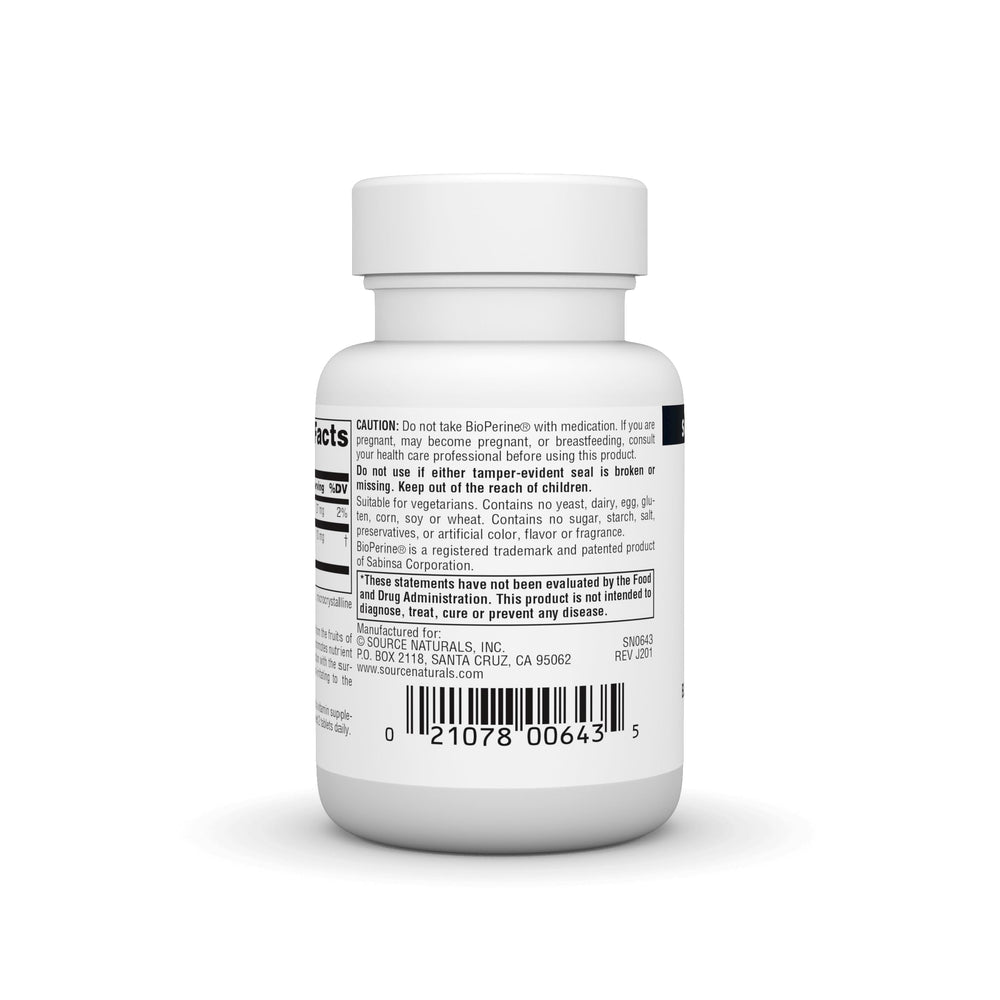 BioPerine capsules closeup emphasizing pepper-derived extract aiding absorption