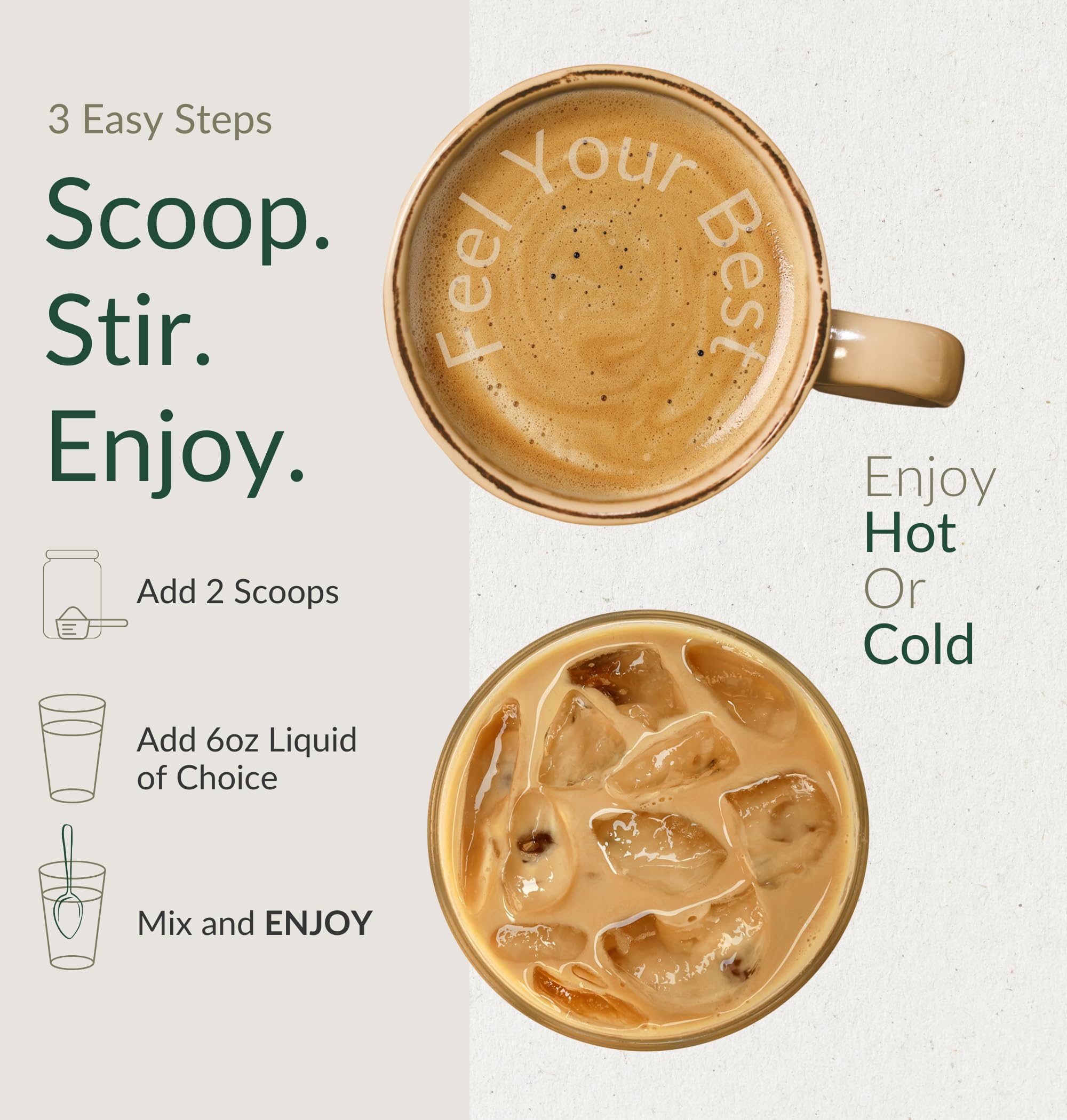 BIOptimizers Clean gluten-free ingredients label highlights toxin-free formula.