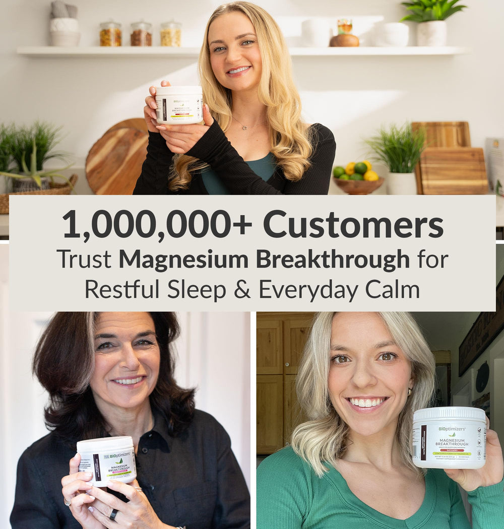 BIOptimizers Magnesium Breakthrough Drink workout recovery support during activity
