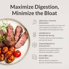 BIOptimizers MassZymes packaging highlights vegan dairy-free formula for clean digestion