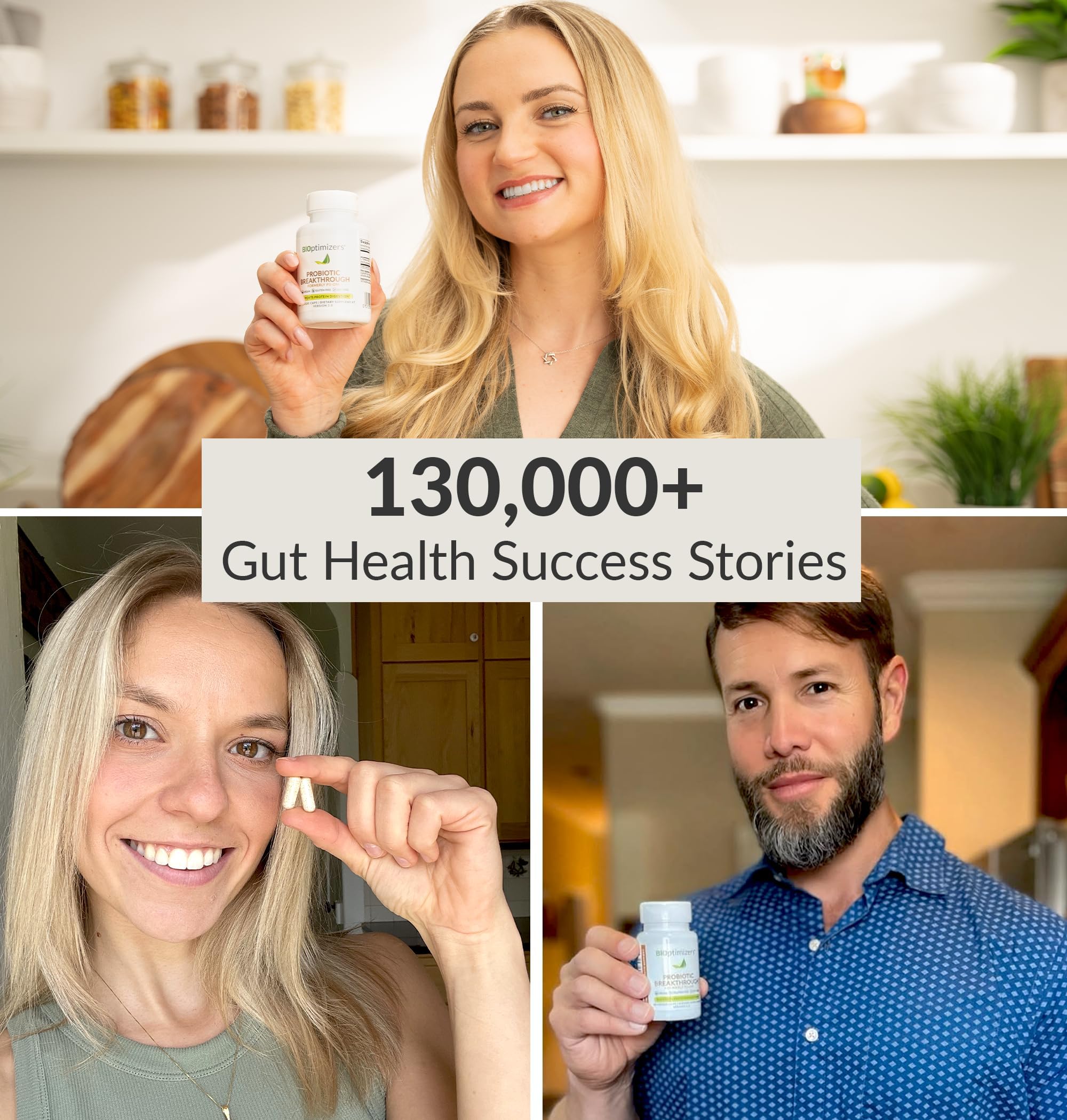 BIOptimizers Probiotic Breakthrough prebiotic-enriched formula supports probiotic potency