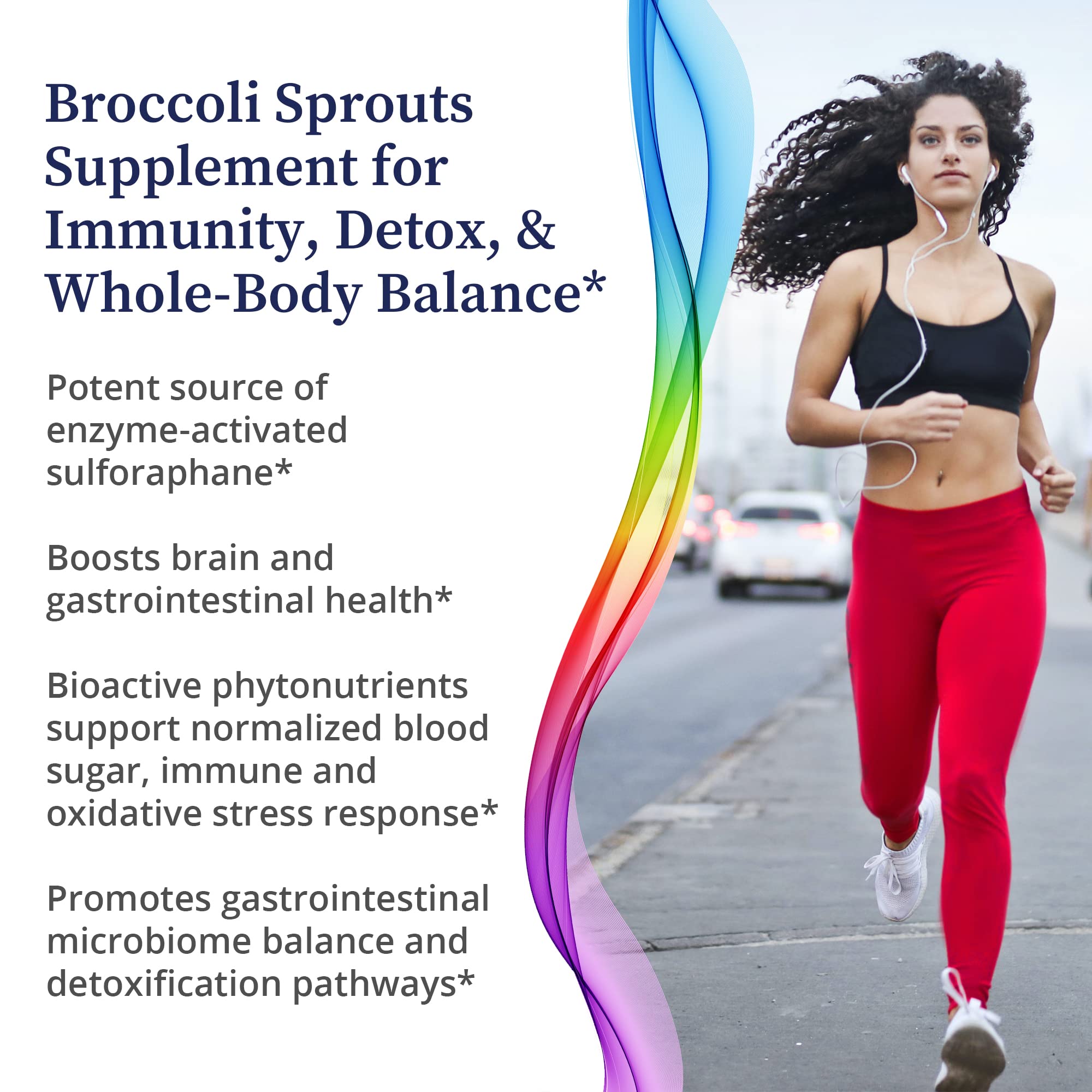 BioPure label focuses on active sulforaphane content and phytonutrients.