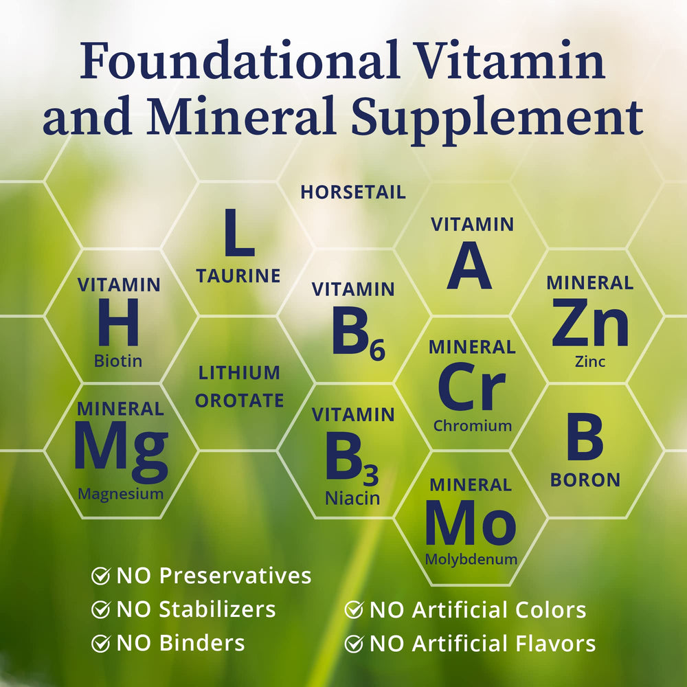BioPure Core-S label close-up highlights essential vitamins and minerals