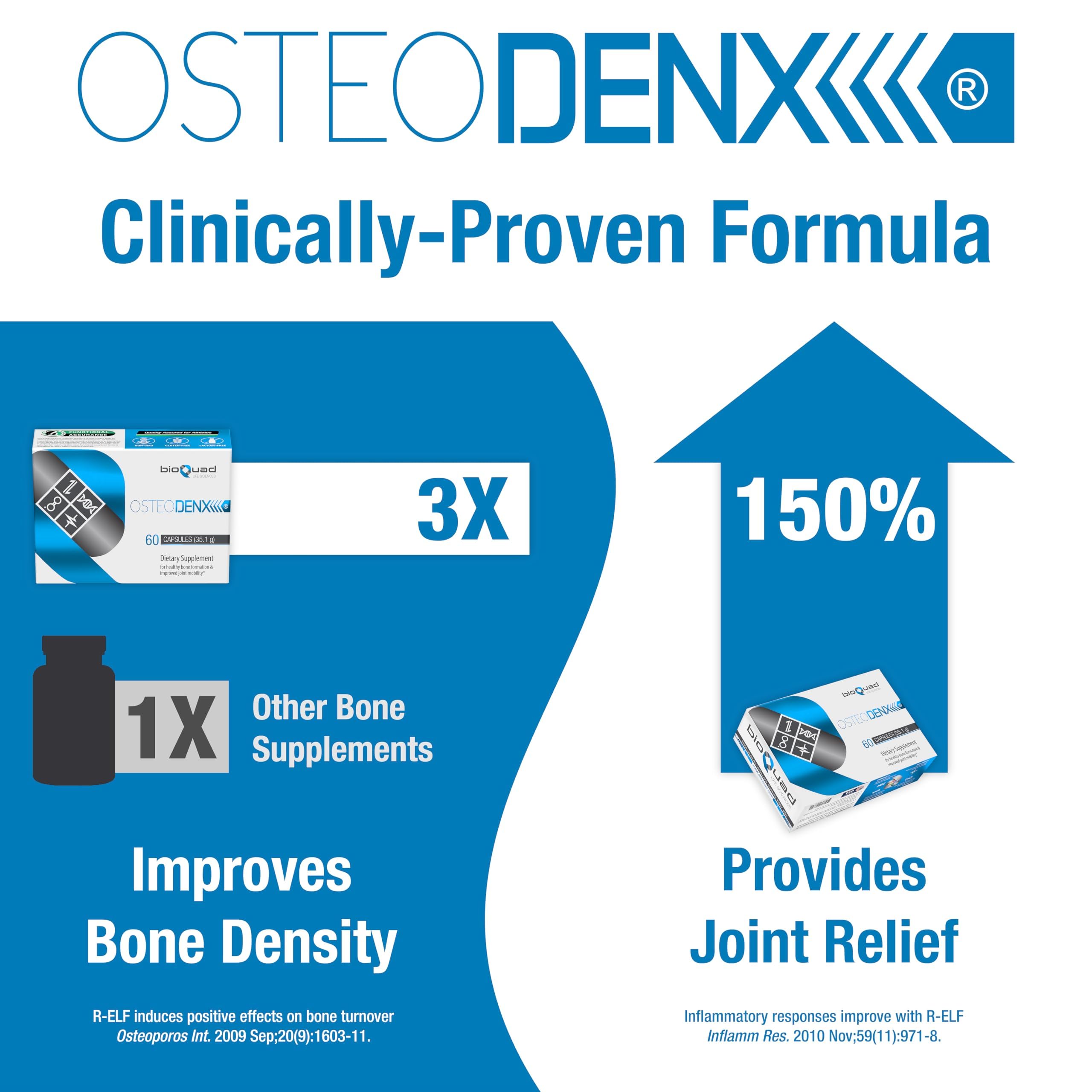 bioQuad OSTEODENX made in USA facility meeting GMP standards