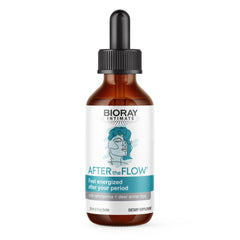 BIORAY After The Flow bottle on white background for post-cycle support