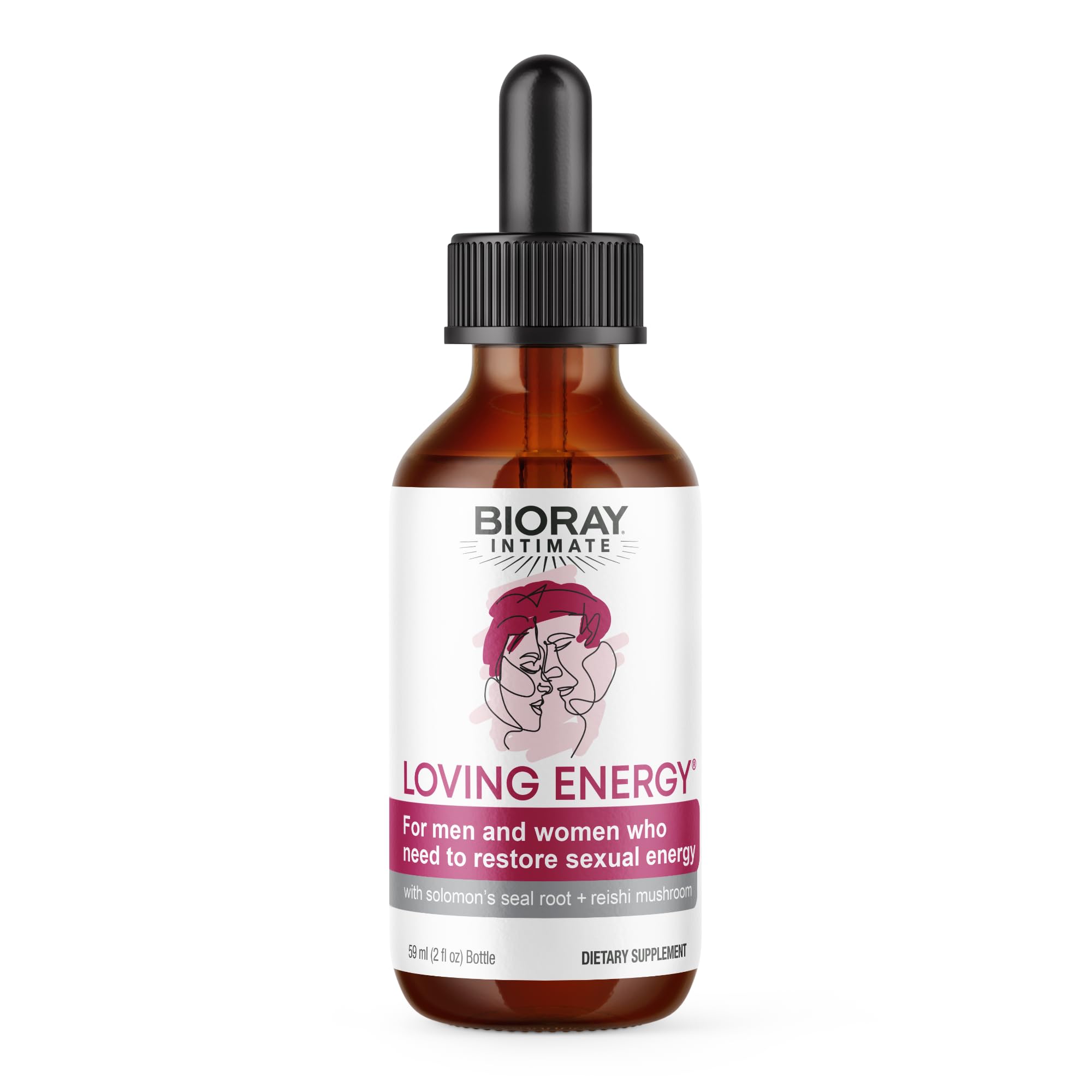 BIORAY Intimate Loving Energy bottle pour for daily energy balance