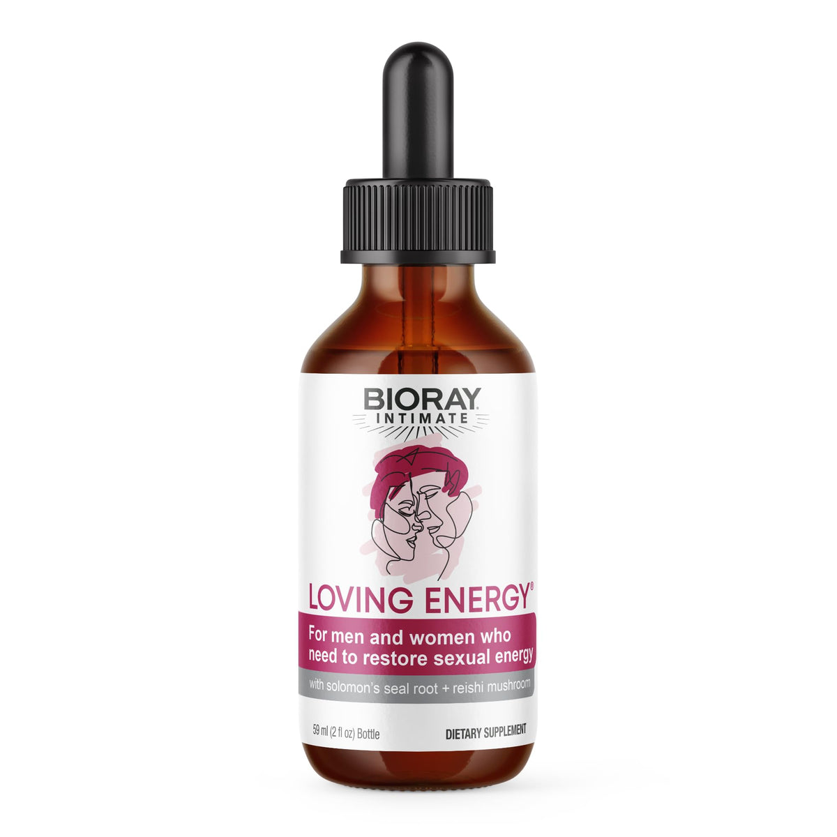 BIORAY Intimate Loving Energy bottle pour for daily energy balance