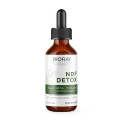 BIORAY NDF bottle label highlights non-GMO, vegetarian formula.