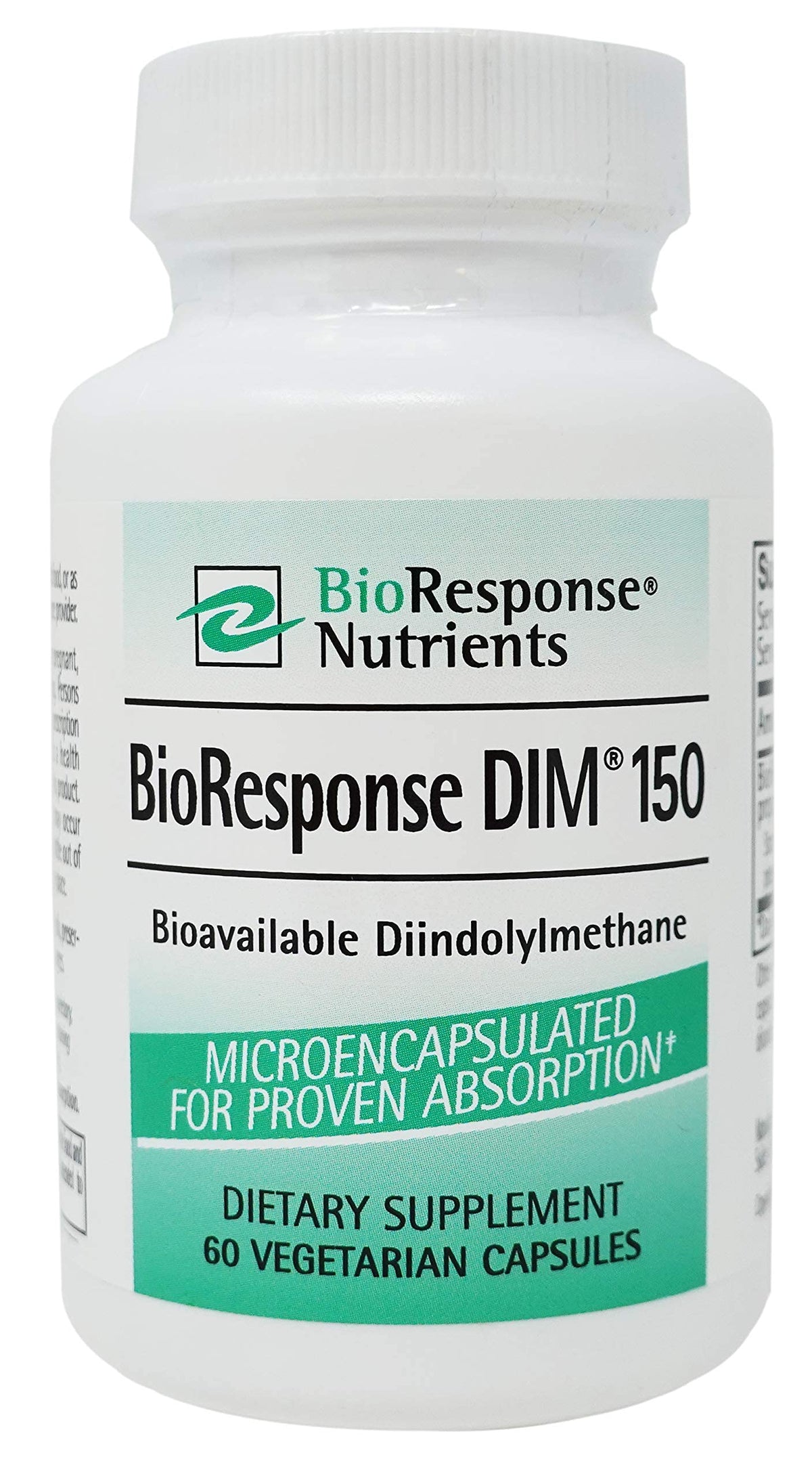 BioResponse DIM bottle pour shows easy dosing for hormonal balance support.