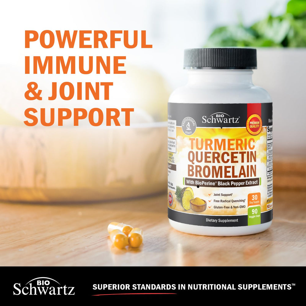 BioSchwartz 30-day supply packaging for easy daily planning.