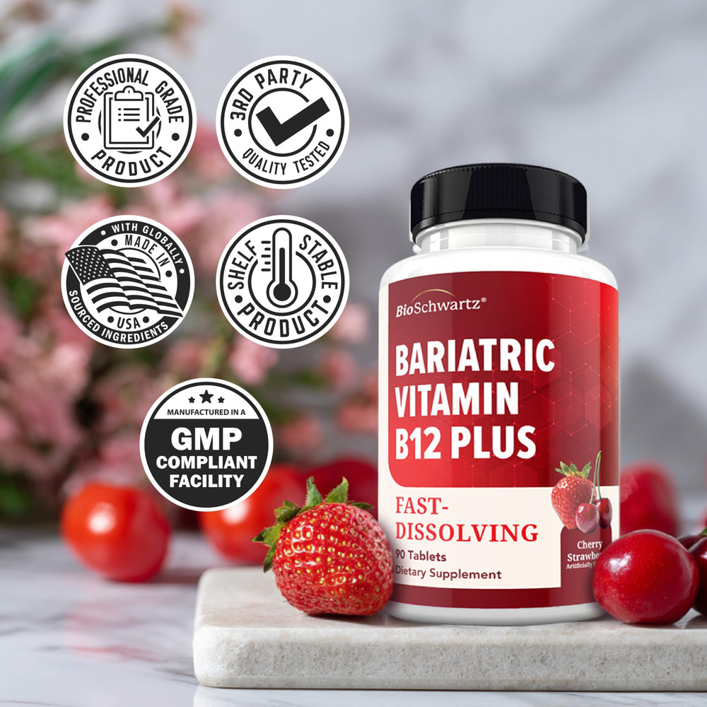 Active user taking BioSchwartz Bariatric B12 Plus on the go