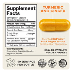 BioSchwartz BioPerine black pepper extract for enhanced turmeric absorption.