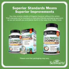 BioSchwartz softgels held in hand for convenient daily intake and gut support.