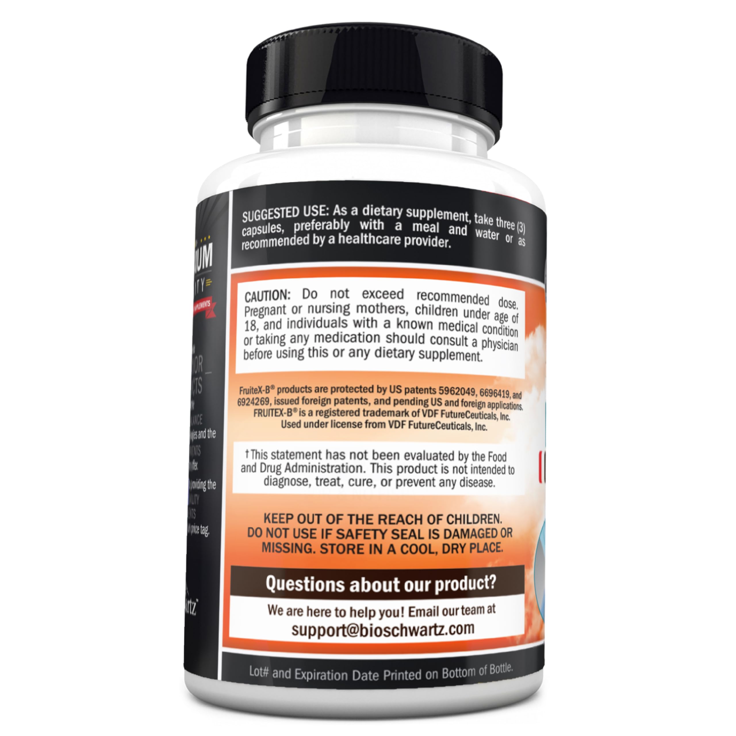 BioSchwartz daily-use bottle on a kitchen counter for routine supplementation