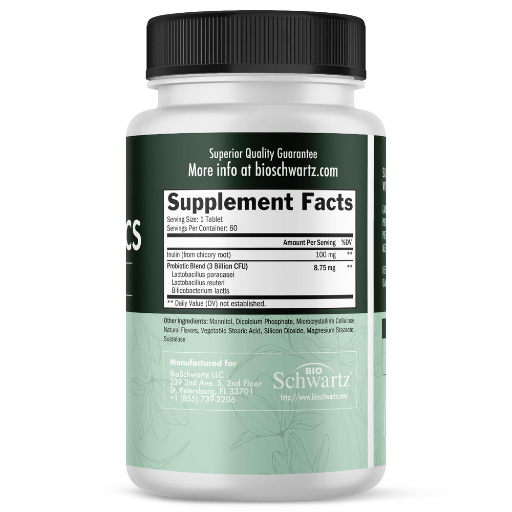 BioSchwartz dental probiotics for daily use in oral health routine