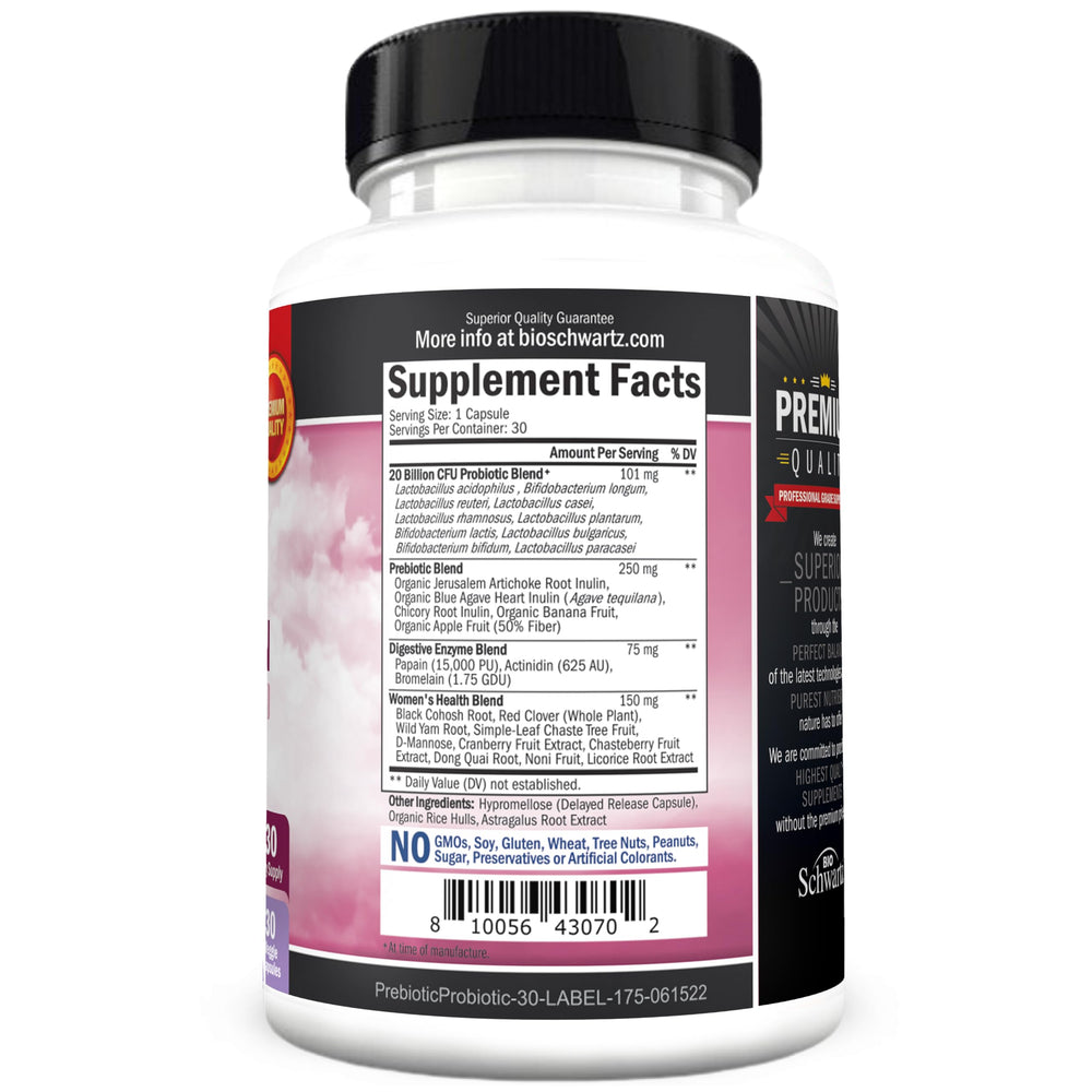 BioSchwartz probiotic capsule in morning routine offers convenient daily support.