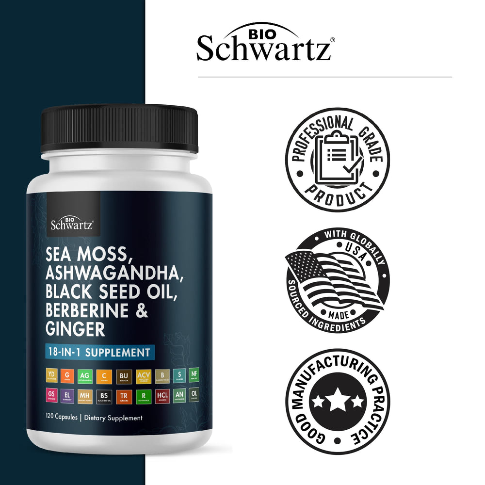 BioSchwartz Elderberry Manuka Honey powder scoop for immune-supporting flavors.