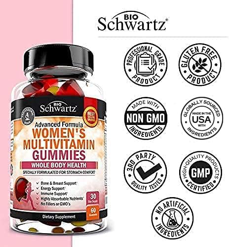 BioSchwartz gomitas mujer energía natural: apoyo suave para días activos
