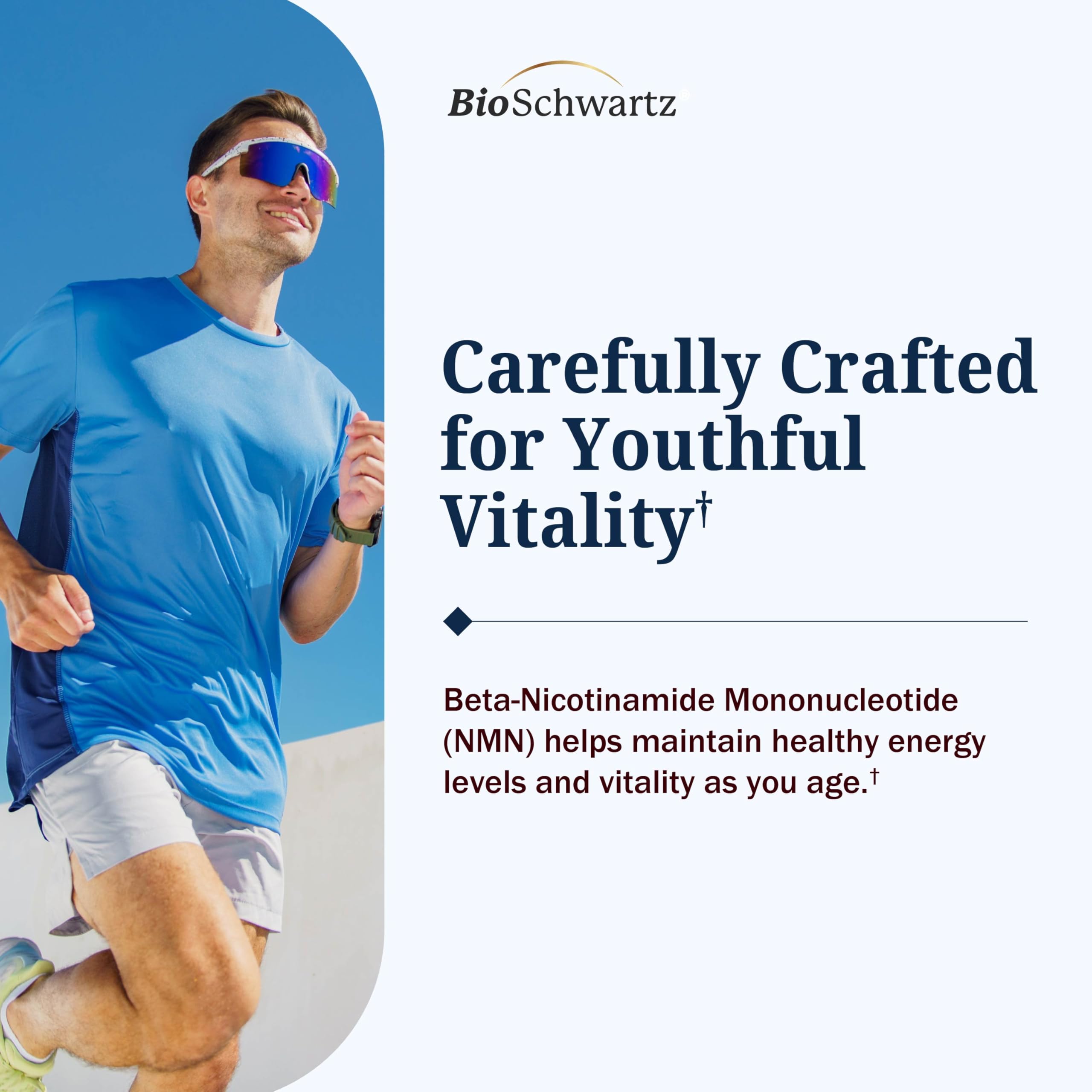 Close-up of 60 capsules highlighting convenient 30-serving supply for ongoing wellness.
