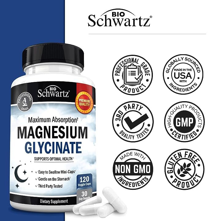 BioSchwartz third-party tested badge indicates potency and product integrity.