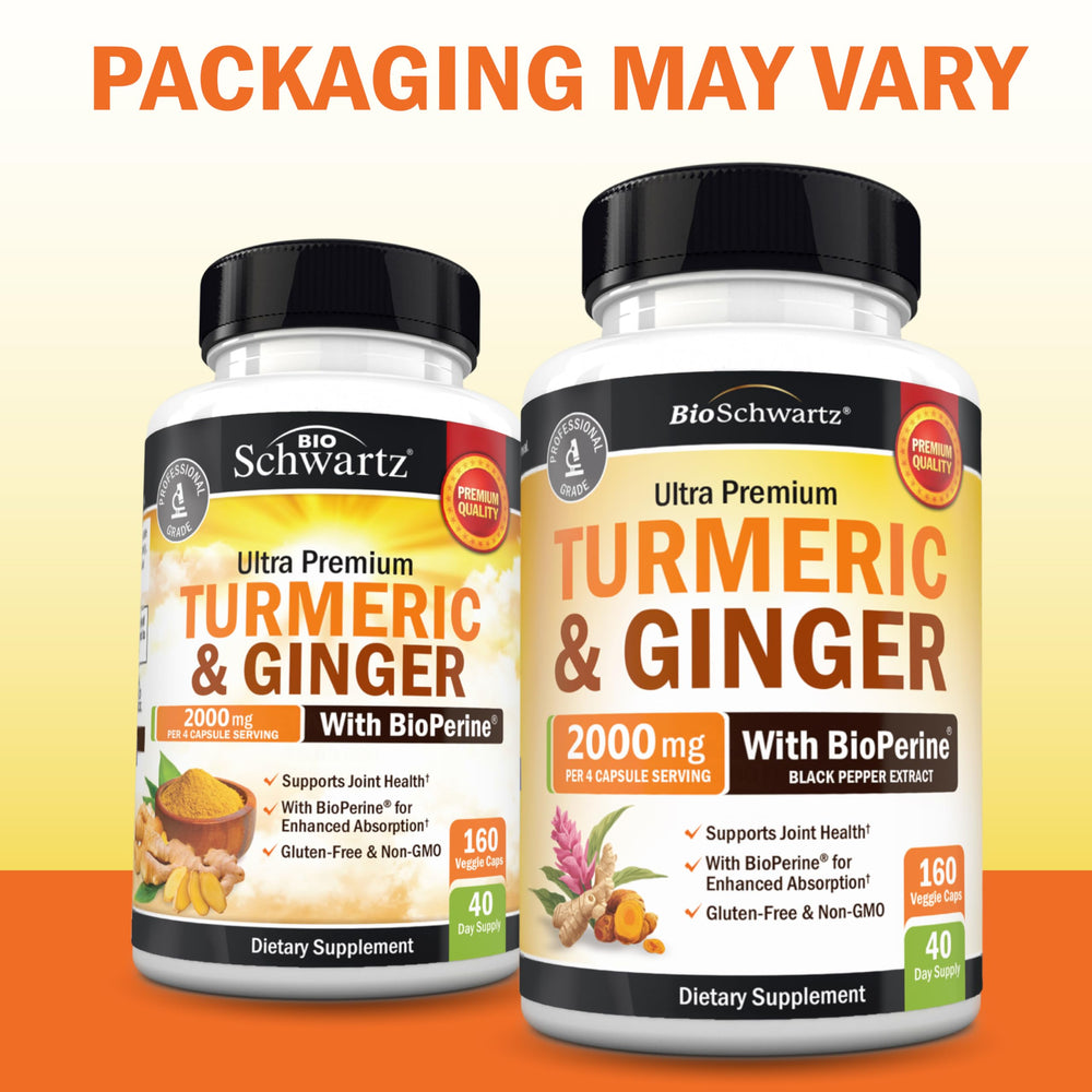 BioSchwartz turmeric curcumin capsules close-up highlighting high-purity ingredients for absorption.