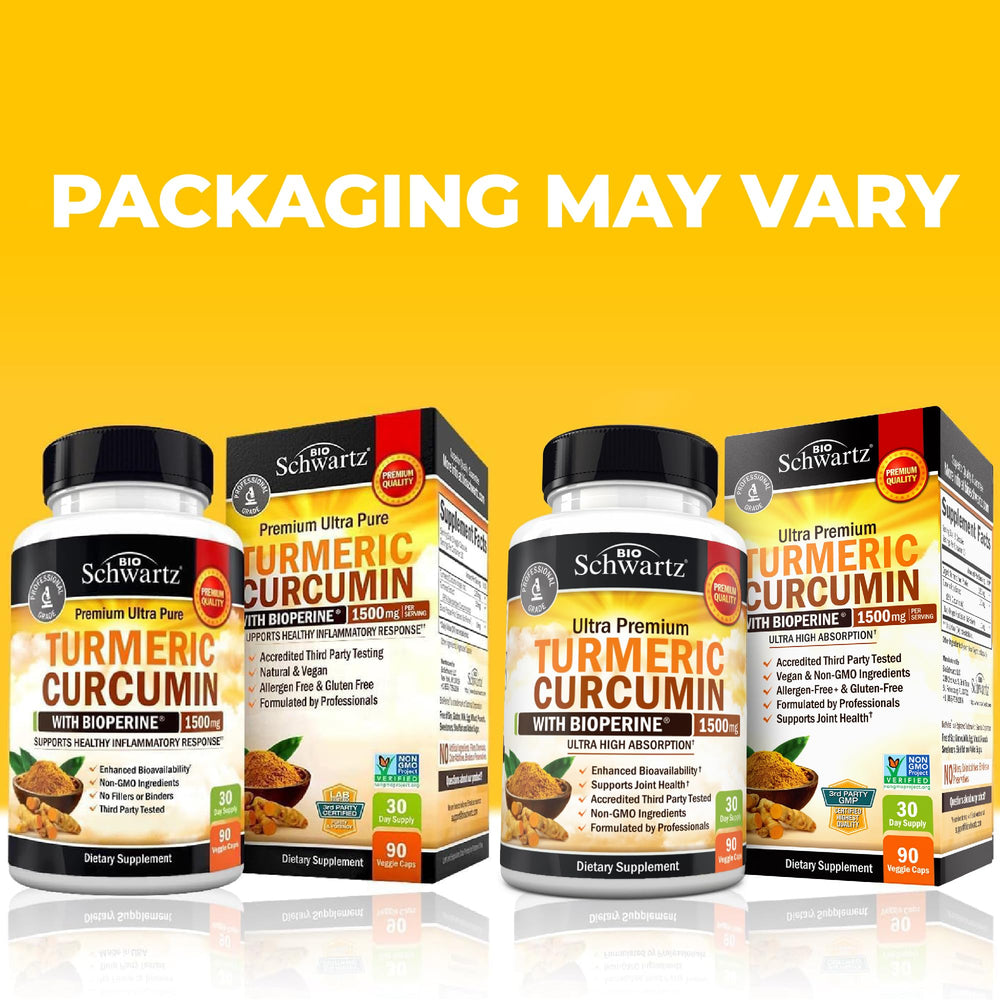 Vegan, non-GMO BioSchwartz capsules showcased for clean supplement use.