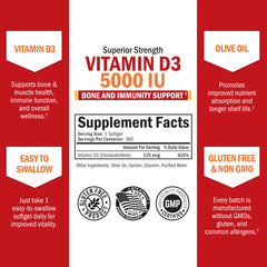 BioSchwartz Vitamin D3 bottle emphasizes gluten-free and non-GMO formula