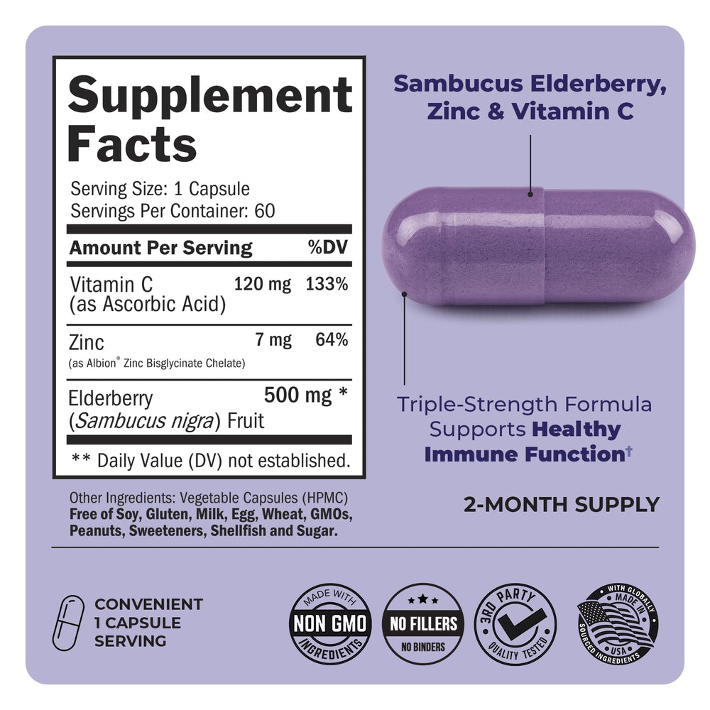 BioSchwartz vitamina C y zinc: cápsulas para piel más firme y saludable.