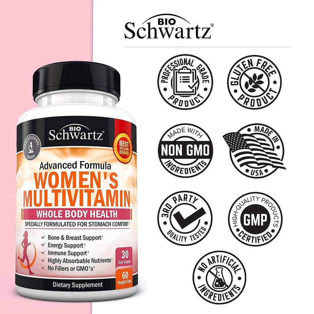 BioSchwartz purity seal closeup emphasizes third-party testing and purity.