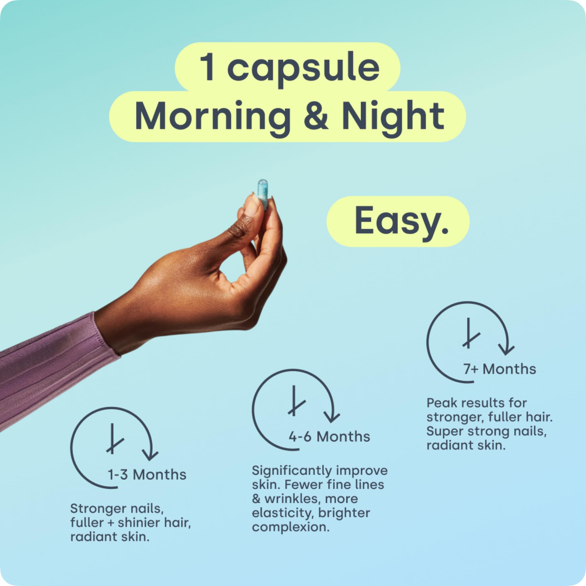 Biosil Healthy Aging daily-use guide on countertop emphasizes easy routine