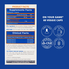 Biosil On Your Game capsules ready to take for joint comfort and mobility.