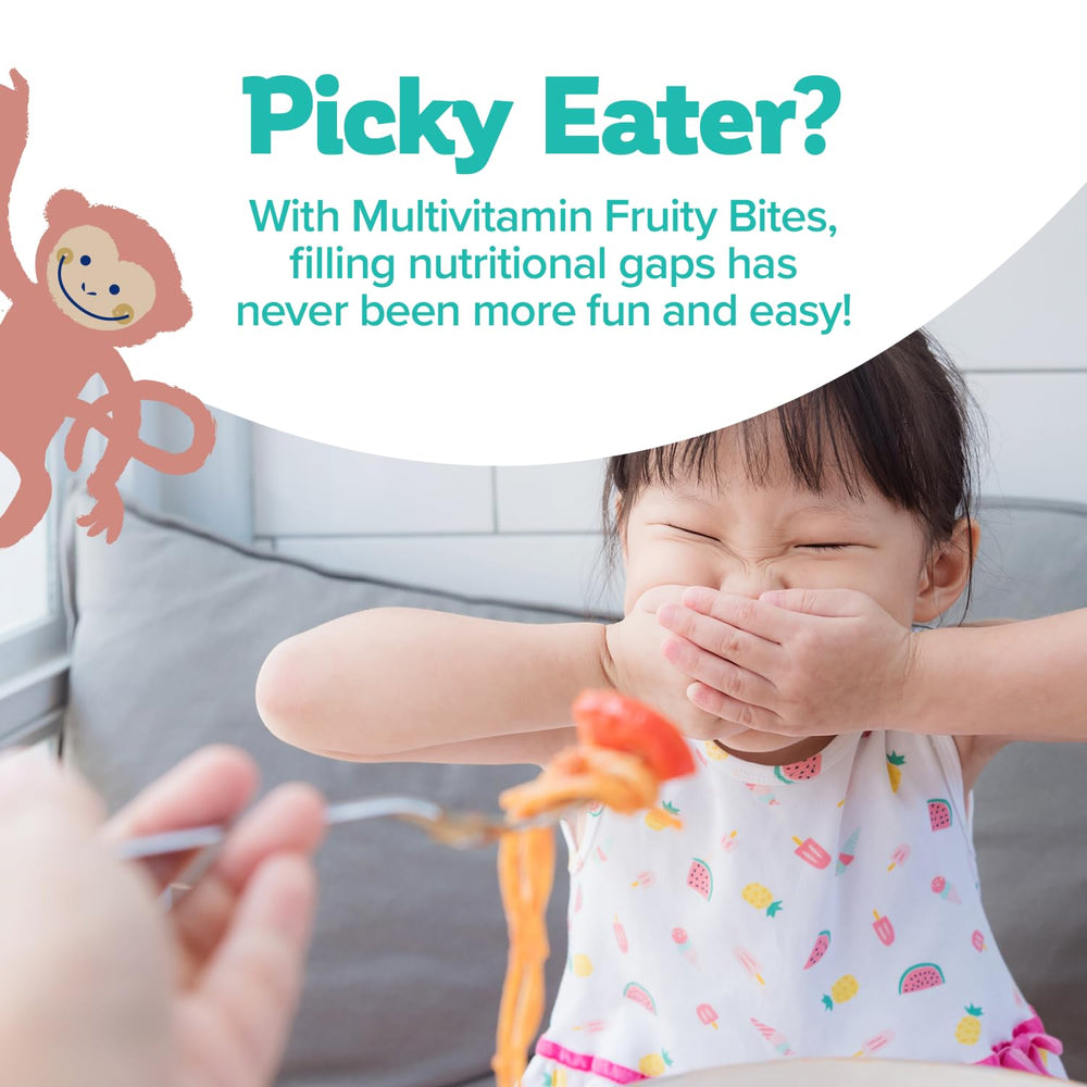 Biostime Kids Multivitamin Gummies probiotic illustration supporting gut health