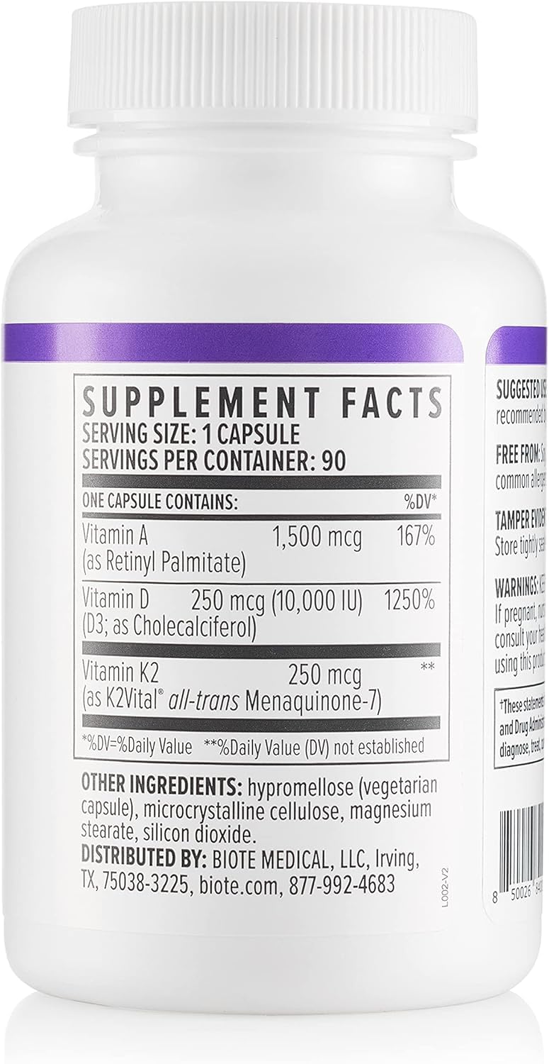 Biote ADK10 allergen-free formula: soy-free, dairy-free, gluten-free