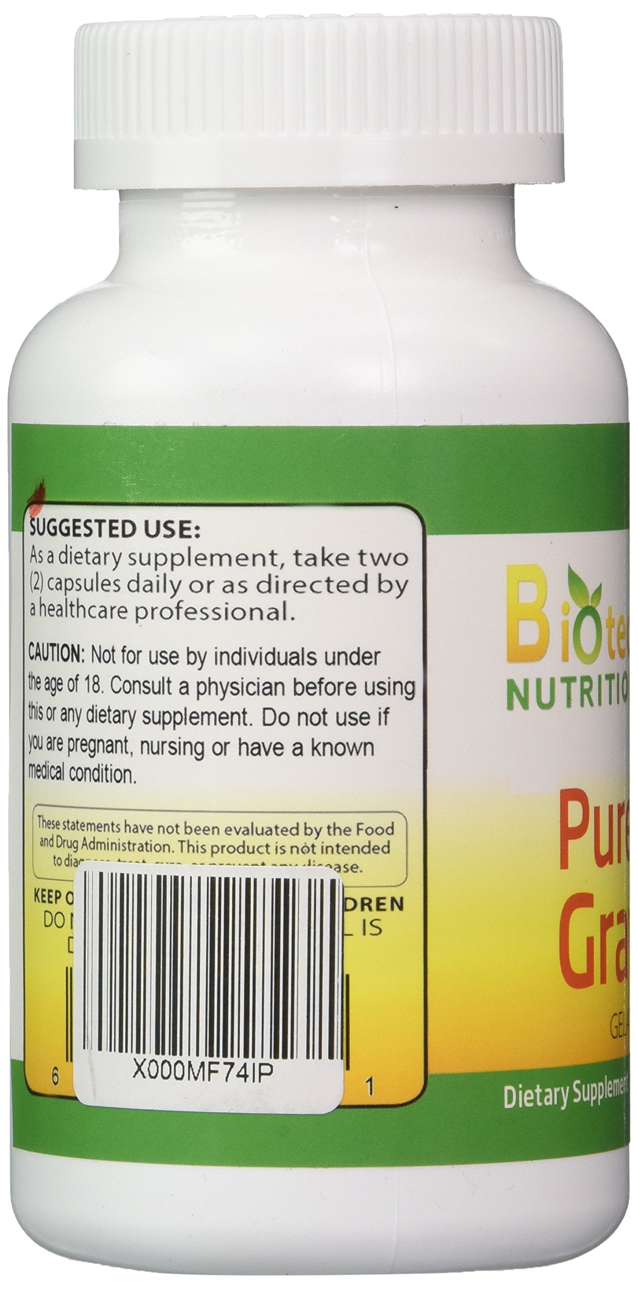 Country of origin United States tag on bottle.