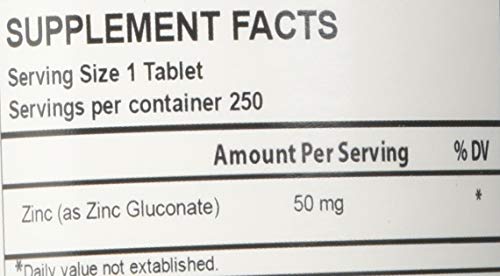 Vegan-friendly packaging of Biotech Nutritions zinc gluconate bottle