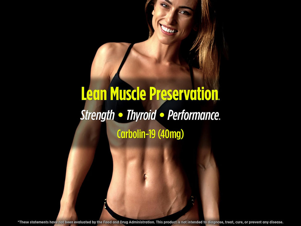 Biotest Carbolin-19 in studio scene ready for workout.